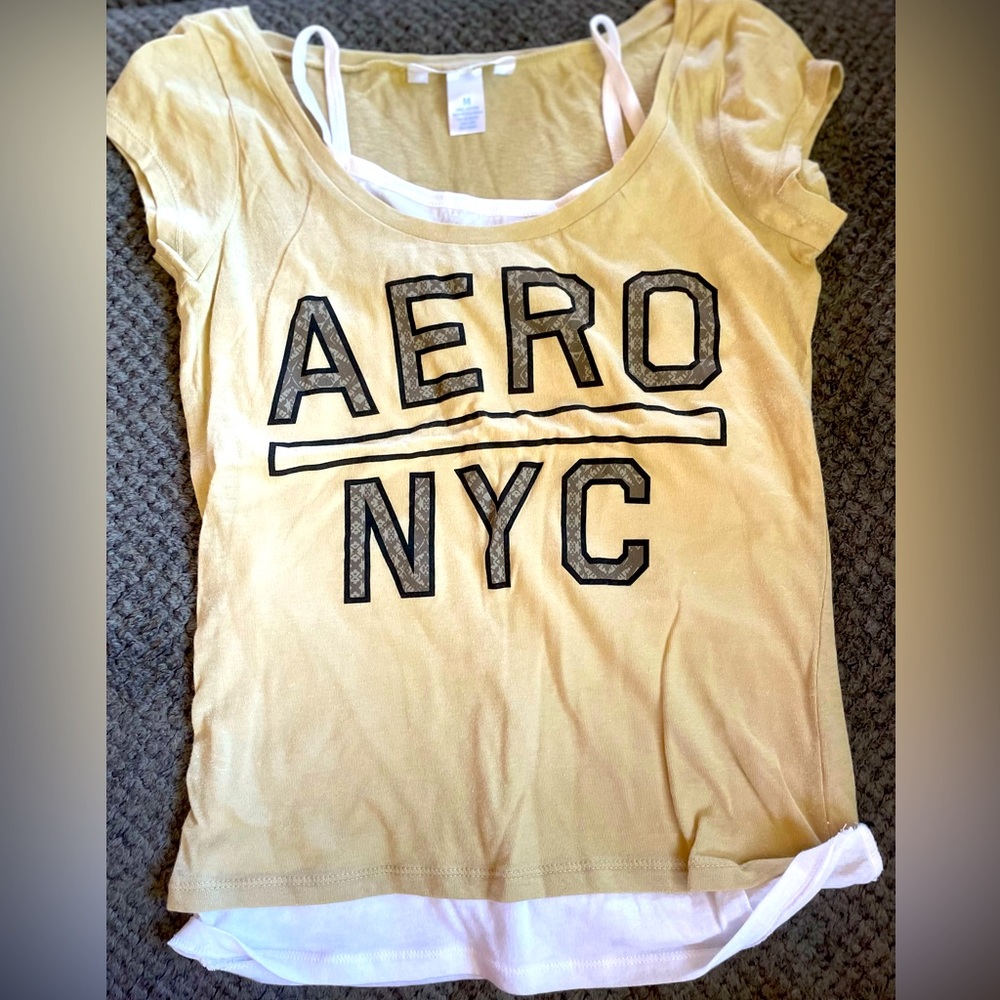 Aeropostale Womans “Baby Tee” T-Shirt (Size M)
